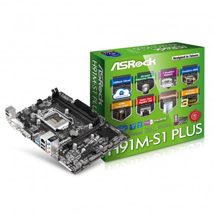 ASRock Intel H91M-S1 Plus 4Th Gen